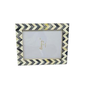 Decoryug Square Bone Mosaic Photo <b>Frame</b> Handmade Modern Home Decoration Bone Brass <b>Border</b> Rectangular <b>Picture</b> <b>Frame</b> DECORYUG - Product Image 2