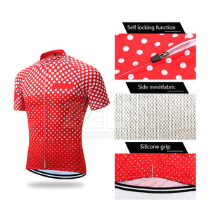 Maillots de cyclisme pour hommes, impression de logo personnalisée en gros, vêtements d'équipe sportive, uniformes de cyclisme sublimés - Product Image 4