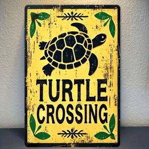 CIFbuy Panneau en aluminium rustique vintage 20,3x30,5 cm TikTok pour service de retrait Temu, panneau de jardin et de pelouse - Product Image 3