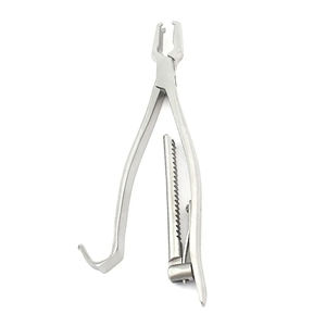 Kern Bone Holding Forcep 6 Inch Ratchet Orthopedic Instrument Thread Fixation Sterile Surgical Stainless Steel By Blush Surgical - Product Image 2