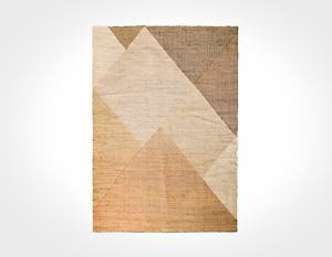 Handwoven <b>Jute</b> <b>Rug</b> Natural Living Room Bedroom Wholesale Custom Size India Manufacturer - Product Image 1