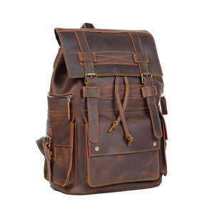 Última Llegada, Temporada de Invierno 2026, Mochilas de Cuero Genuino de Color Sólido, Precio Competitivo, Más Vendidas - Product Image 5
