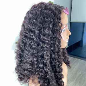 Cabello Humano Vietnamita Rizado Birmano de Color Negro Natural, Alta Calidad, Super Double Drawn, Precio al por Mayor - Product Image 1