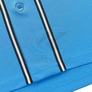 Camiseta de Béisbol Personalizada de Manga Corta, Transpirable, con Tela de Poliéster 100% Flexible y Duradera, Bajo MOQ, Opciones Personalizadas - Product Image 5