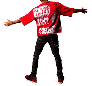 Camisetas Boxy de Algodón 100% Estampadas de Alta Calidad 2026, Estilo Urbano, Cortas, de Gran Gramaje, Oversize, con Gráficos Vintage y Lavado Ácido - Product Image 2