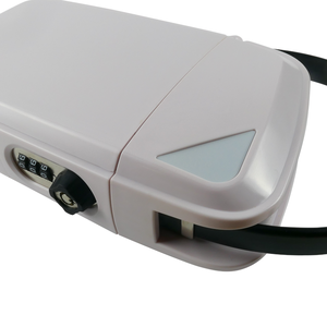 Cerradura portátil con llave, cerradura de 3 dígitos para almacenamiento seguro en viajes, uso en interiores y exteriores - Product Image 6