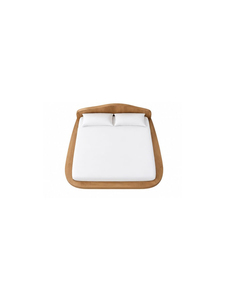 Base de Cama Plegable de Madera de Teca Sólida, Tallada a Mano, Diseño Moderno y Minimalista, Muebles de Dormitorio de Primera Calidad - Product Image 6