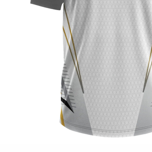 Maillot de cricket imprimé de haute qualité, léger, écologique, avec logo personnalisé, vente en gros, respirant, 100 % polyester, séchage rapide - Product Image 3
