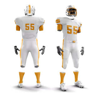 Your Own American Football Uniform New Design American Football Uniform OEM Service <b>Men</b> Football Uniform Set Reasonable Price - Product Image 1