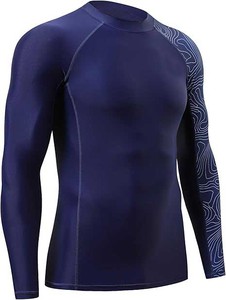 Camiseta de Compresión de Manga Larga para Hombre, para BJJ y MMA, con Costuras Planas, para Grappling, Venta al por Mayor en EE. UU. y Europa - Product Image 5