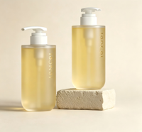 Nouvelles Bouteilles de Shampooing Cylindriques en PET 200ml Design 2026 – Flacons Pompe Personnalisés de Luxe pour Lotion Corporelle, Shampooing et Après-Shampooing