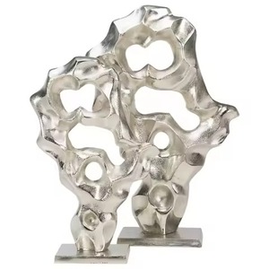 Sculptures Métalliques Abstraites, Statues Décoratives Créatives pour la Maison, le Bureau, le Hall, le Restaurant, l'Hôtel, le Jardin, Décoration Intérieure - Product Image 1
