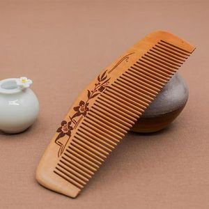 Custom <b>Engraved</b> Wooden Comb Personalized Logo Hair Comb Solid Wood Hair Styling <b>Tool</b> Gift Promotional Corporate Use - Product Image 5