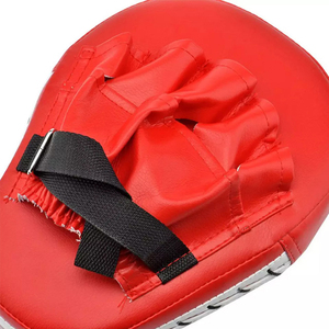 Custom Leather Boxing Focus <b>Pads</b> Curved Target Mitts for Coach Training and Martial Arts <b>Practice</b> - Product Image 5