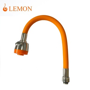 Factory Price Multiple Colors Wall Mounted Kitchen Stainless Steel Faucet <strong>Flexible</strong> <strong>Rubber</strong> <strong>Silicone</strong> Shower Nozzle <strong>Hose</strong> Faucet - Product Image 4