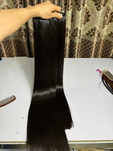 Offre Spéciale, Extensions de Cheveux Naturels Noirs 100% Humains Bruts Vietnamiens, Très Appréciées, Douces et Naturelles pour Coiffure en Salon. - Product Image 3