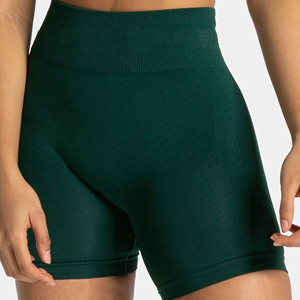 Shorts Deportivos de Cintura Alta para Mujer, Diseño Levanta Glúteos, Secado Rápido, Nailon y Spandex para Yoga - Product Image 1