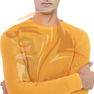 Pulls tricotés tendance pour l'hiver, vêtements d'extérieur, vente en gros, sur mesure, à manches longues, anti-plis - Product Image 3
