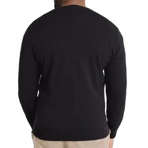 เสื้อสเวตเชิ้ตคอวีทรงสลิมฟิต Mern Casual Wear สำหรับผู้ชาย เสื้อกันหนาวผ้าฝ้าย 100% สกรีนโลโก้ได้ ขายดี - Product Image 3