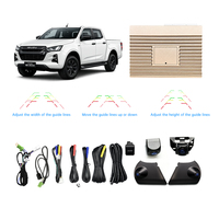 Caméra panoramique 3D AI 360° pour ISUZU D-MAX RG21 2024-2026 – Système de vision panoramique AVM avec moniteur vue aérienne et vision nocturne, intégration sans perte