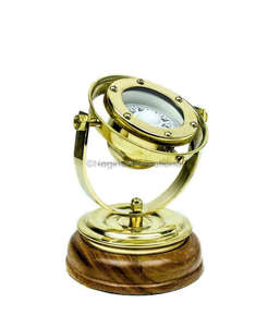 Gimbals de latón pulido de latón náutico Brújula direccional completamente funcional Náutica de Calvin Handicraft - Product Image 4