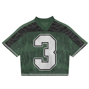 Camiseta de Fútbol de Malla Negra para Hombre, Cuello en V, Manga Corta, Transpirable, con Número 42 Estampado, Corte Regular, para Todas las Temporadas - Product Image 6
