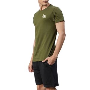 Haute qualité hommes été tenue décontractée ensemble couleur unie lavé à l'acide T-Shirt & Shorts 100% coton contraste couleur - Product Image 3
