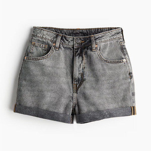 High Quality Women <b>Denim</b> Shorts Custom Logo <b>Stretch</b> <b>Denim</b> Jean Shorts OEM ODM Wholesales Clothing Manufacturer Factory Supplier - Product Image 1