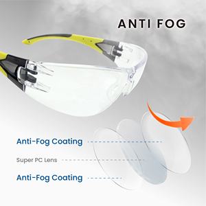 BISA1306 lunettes de protection transparentes sans cadre - Product Image 3