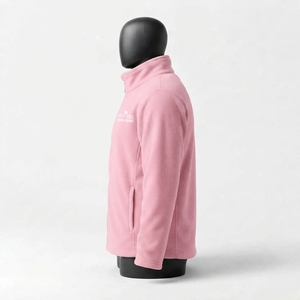 Custom Polar Fleece <b>Jacket</b> for <b>Men</b> Front Pocket Soft Feel Fabric Warm Layer Full Zip Fleece <b>Jacket</b> - Product Image 5