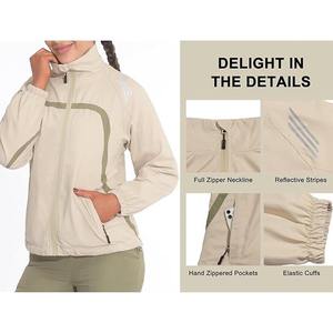 <b>Men's</b> Beige Windproof Racer <b>Jacket</b> With Zipper Closure Stand Collar Casual Spring Outerwear Polyester Regular Fit - Product Image 2