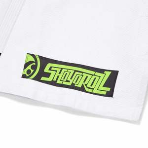 Último Modelo Shoyorol White Batch 95 BJJ Gi Kimono Brasileño de Jiu-Jitsu, Uniforme de Artes Marciales Cómodo y de Corte Holgado CP-BJJ-25 - Product Image 5