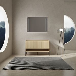 Mobile bagno freestanding da 48 pollici con 3 ante soft-close (lavello escluso) - Imballaggio KD - Eleganti mobili bagno - Product Image 3