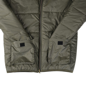 Custom Hooded Embroidery Front Full Button Puffer <b>Jacket</b> for Men 2026 New Design OEM <b>Zipper</b> Casual Winter <b>Jacket</b> <b>With</b> <b>Pockets</b> - Product Image 6