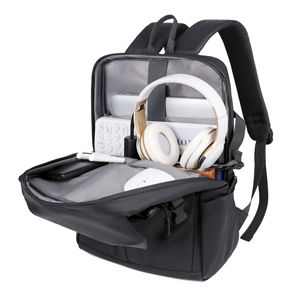 Nueva Mochila de Baloncesto Negra Sólida Hecha a Medida, Estilo Deportivo Multifuncional para Uso en Exteriores - Product Image 4