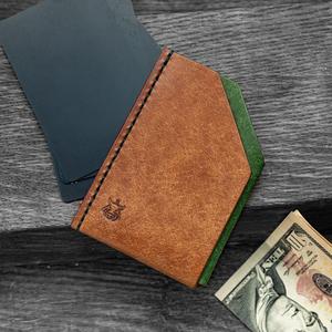 Custom Genuine Leather <b>Card</b> <b>Holder</b> Portable RFID Credit <b>Card</b> Pocket Case Luxury Slim Business <b>Wallet</b> LCH-0192 - Product Image 3