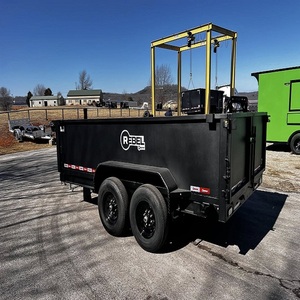 Remolques Agrícolas de Servicio Pesado |   Motor de Alta Velocidad de Dos Ejes y Cuatro Ruedas para Transporte de Materiales Industriales con Gran Capacidad de Carga - Product Image 2