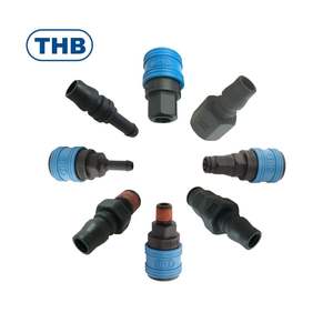 Acopladores Neumáticos de Plástico de Alta Presión THB, Autoblocantes, de Liberación Rápida, para Compresor de Aire, de un Toque, SM SH SP SF - Product Image 1