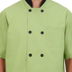 Vestes de chef unisexes, manches longues réglables, veste de cuisinier, vêtements de cuisine pour restaurant, hôtel, uniforme de serveur, prix de gros - Product Image 4