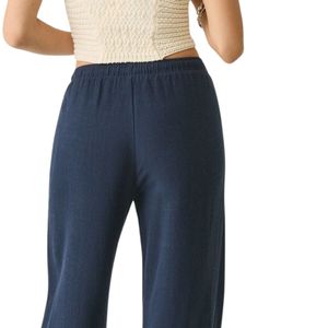 Pantalon de yoga taille haute personnalisé pour femme, coupe droite, avec cordon de serrage, pour fitness – Fabricant OEM ODM en gros - Product Image 5