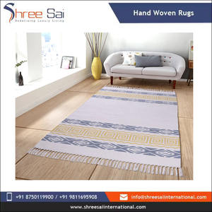 Tapis en jute écologique tapis de taille personnalisée tapis fabricant indien brodé à la main et mignon tapis et tapis salon - Product Image 2