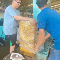 Feuille de moulage en caoutchouc naturel 100% latex SVR3L jaune clair NGOC CHAU de haute qualité, de qualité alimentaire, transparente et résistante aux intempéries