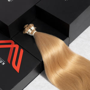 Extensions de pointes de kératine Fumi Style I Tip Bundles de cheveux humains teints en vrais cheveux humains en stock avec livraison pas cher - Product Image 1