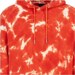 Sudadera con capucha para hombre, tie-dye, lavada, oversize, de algodón, tipo jersey, de forro polar grueso, estilo streetwear, casual, de corte holgado, manga larga - Product Image 4