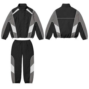 Conjunto Deportivo Personalizado para Hombre, Chaqueta Cortavientos Ligera e Impermeable, Marca Privada OEM ODM, Ropa Deportiva para Entrenamiento al Aire Libre - Product Image 6