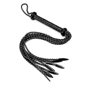 Fouet à cheval classique, construction équilibrée, doté d'un savoir-faire de qualité et de confort optimal - Product Image 1
