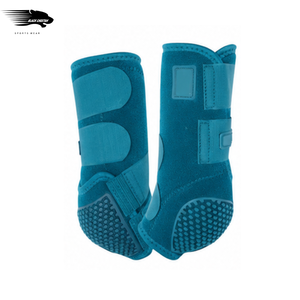 Botas de Neopreno para Caballos, Protección para las Piernas con Absorción de Impactos, Equipo de Equitación Duradero, Servicio OEM - Product Image 1