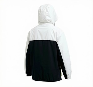 Chaqueta cortavientos estilo Contras con cremallera completa para hombre, personalizada, precio bajo, venta al por mayor directa de fábrica, chaqueta cortavientos unisex - Product Image 4