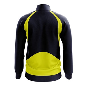 INDEX Men's Color Blocking <b>Racer</b> <b>Jacket</b> Breathable Polyester Sporty Zipper Front Stand Collar Autumn Wear - Product Image 2