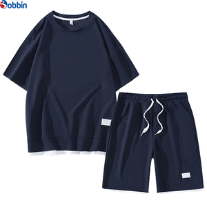 Conjunto de Verano Personalizado para Hombre, Conjunto Corto de Alta Calidad, Camiseta de Manga Corta Informal a la Moda, Camiseta con Estampado Moderno y Pantalones Cortos - Product Image 1